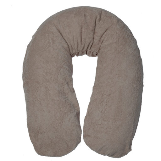 Zwangerschapskussenhoes Taupe Form Fix