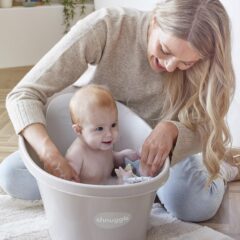 Shnuggle badje taupe