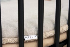 Hoeslaken Parkmatras Rond Sand Meyco Baby