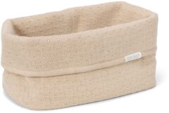 Commodemandje groot gebreid beige little dutch