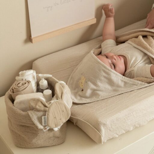 Commodemandje Klein Gebreid Beige Essentials Little Dutch