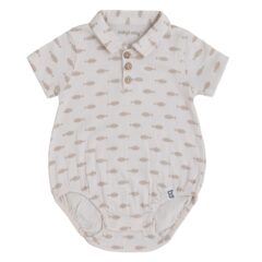 Romper Fin beige baby's only